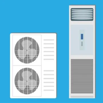 Air conditioner system: Stock Illustration