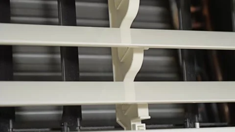 The air conditioner turns off automatically. Stock Footage 279284986