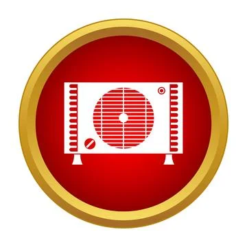 Air conditioner unit icon vector illustration design Stock Illustration