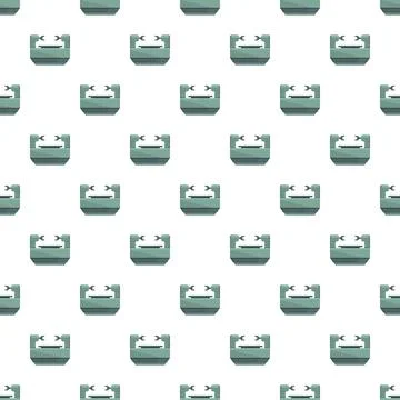 Air conditioner unit seamless pattern repeating background Stock Illustration