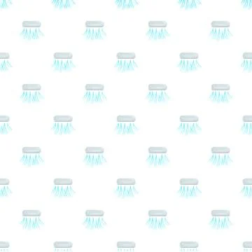 Air conditioner units cooling pattern on white surface Stock Illustration