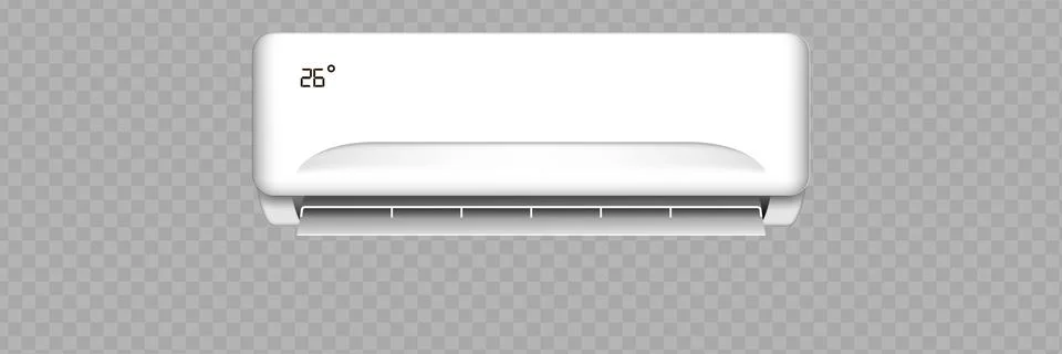 Air conditioner vector background ad. system air conditioner. Cool and cold Stock Illustration