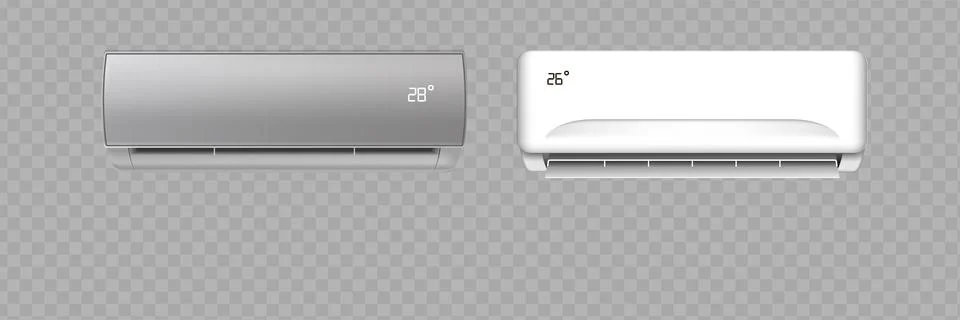 Air conditioner vector background ad. system air conditioner. Cool and cold Stock Illustration