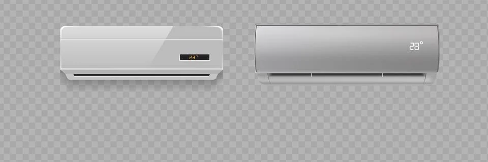 Air conditioner vector background ad. system air conditioner. Cool and cold Stock Illustration