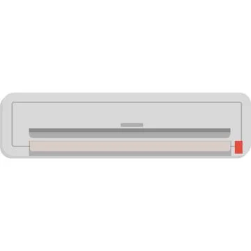Air conditioner vector home climate system icon Stock Illustration
