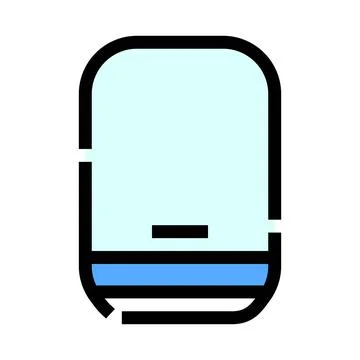 Air conditioner working for climate control icon Stock Illustration