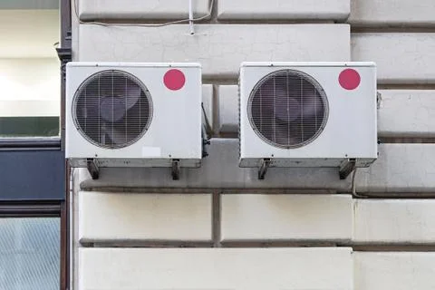 Air conditioners Stock Photos