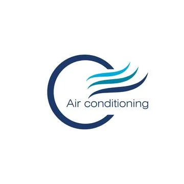 Air conditioning a1 Logo concept, branding, creative simple icon Stock Illustration