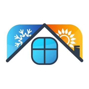 Air conditioning and ventilation Stock Illustration