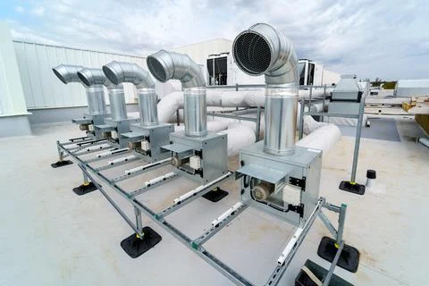 The air conditioning and ventilation system Stock Photos
