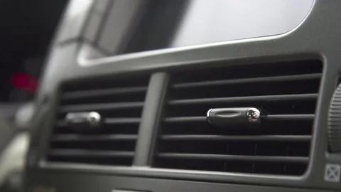Air conditioning in car Stock Footage 71770040