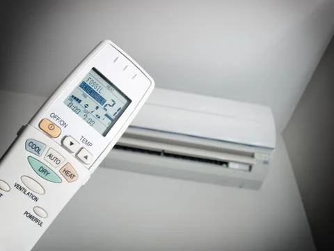Air conditioning choice Stock Photos