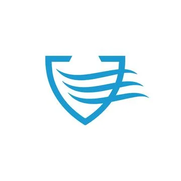 Air conditioning logo ventilation system symbol, design, graphic, Stock Illustration