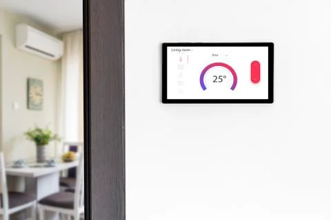 Air conditioning smart control concept Stock-Fotos