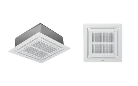 The air conditioning system Stock Illustration