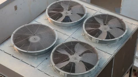 Air conditioning unit Stock Footage 45584534