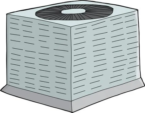 Air Conditioning Unit Stock Illustration