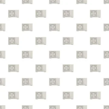 Air conditioning unit seamless repeating pattern background 스톡 일러스트