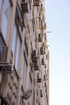 Air conditioning units Stock Photos