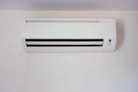 Air conditioning on the wall Stock Photos