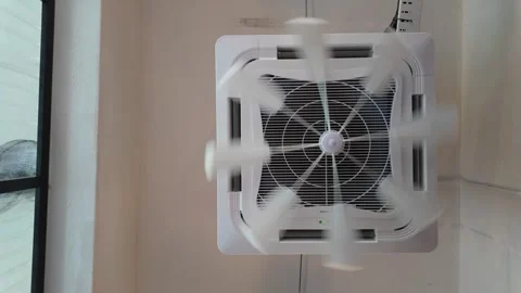 An air conditioning wind deflector Stock-Footage 327633537