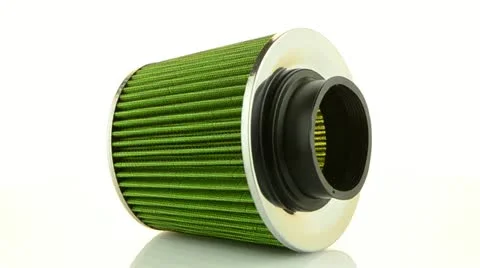 Air cone filter Stock Footage