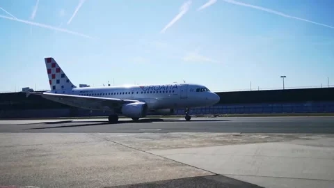 Air Croatia Video stock 206196348