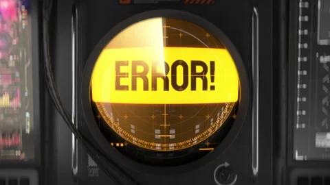 Air defense command center receiving faulty data, critical system error Stock Footage 340346205
