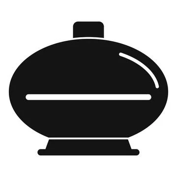 Air diffuser icon, simple style Stock Illustration