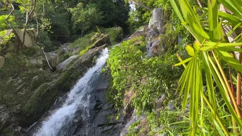 Air Dingin Waterfall Stock Footage 245783200