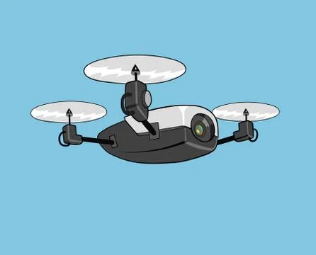 Air drone Stock-Illustration
