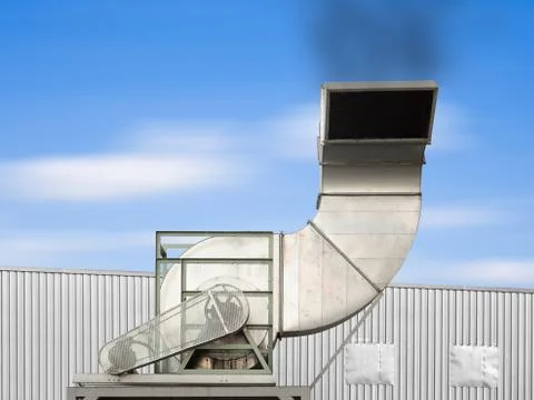 Air duct 库存照片