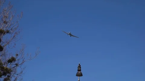 Air duel planes Stock Footage 107771841