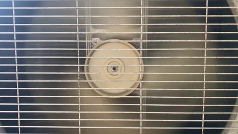 The air fan compressor outdoor Stock Footage 90302017