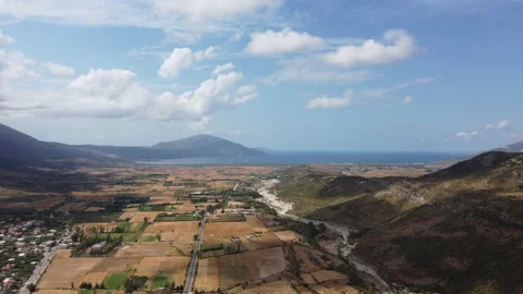 Air fields affected during the war between Ukraine and Russia.4k drone  Stockbeeldmateriaal 165629372