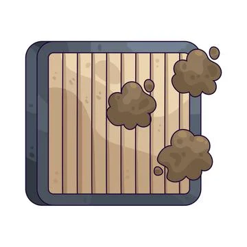 Air filter illustration Ilustración de archivo