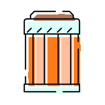 Air filter for purification and ventilation system Stock Illustration