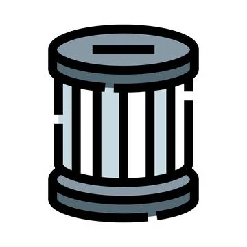 Air filter system part vector icon design Stock Illustration