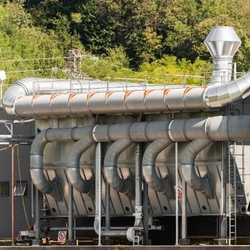 Air filter system Stock Photos