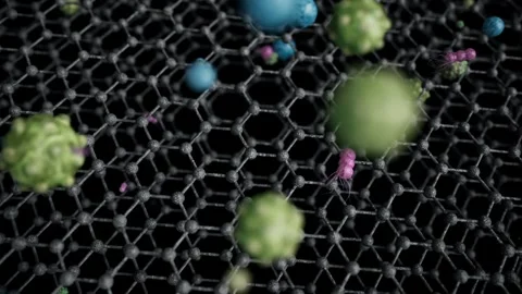 Air filtration, purification, sterilization and disinfection Video stock 313856450