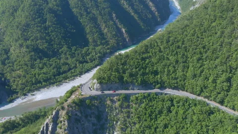 Air Flight Over Brugnello In Val Trebbia Stock Footage 134648317