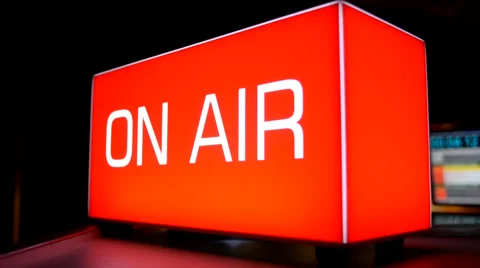 On Air Stock Footage 43868925