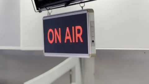 On air. Stock Footage 244217352