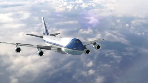 Air Force 1 01 Stock Footage 168166266