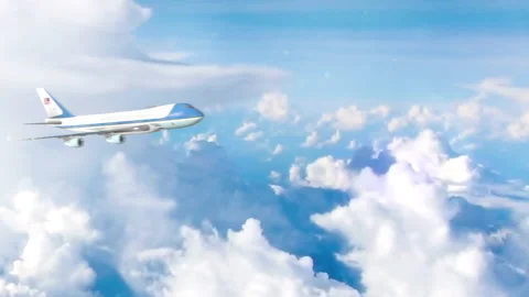 Air Force 1 07 Stock Footage 168176702