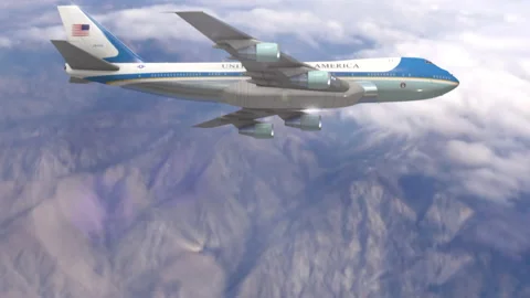Air Force 1 14 Stock Footage 168184524
