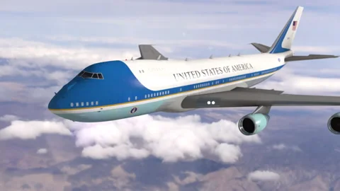 Air Force 1 18 Stock Footage 168241020