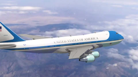 Air Force 1 19 Stock Footage 168240019