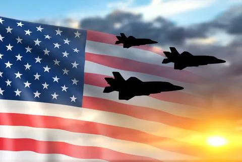 Air Force concept Illustrazione stock