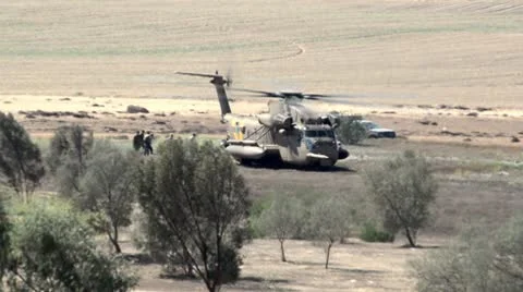 Air Force Helicopter Stock Footage